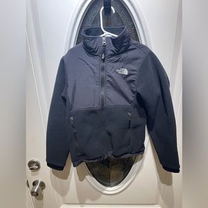The North Face Full Zip Fleece Girls Sz SM Black